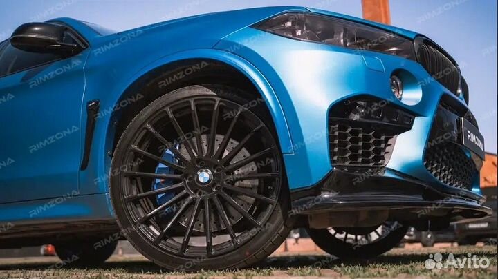 Кованые диски R22 на BMW X6. Свое производство