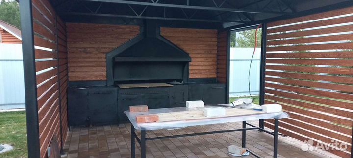 Мангал стационарный