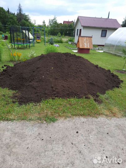 Чернозем без глины, Песок, Навоз, Уголь, Гравий