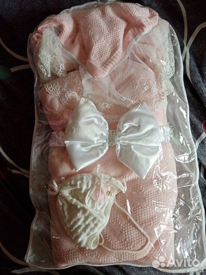 Красивый конверт на выписку лето-осень