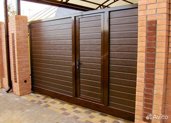 Ворота под ключ