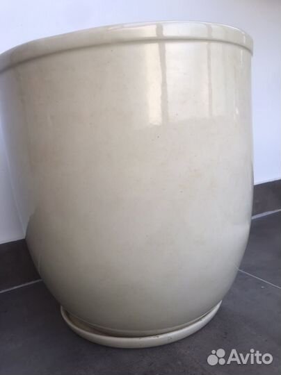 Керамические горшки для цветов бу