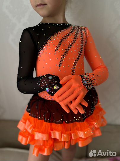 Платье для фигурного катания 116-122