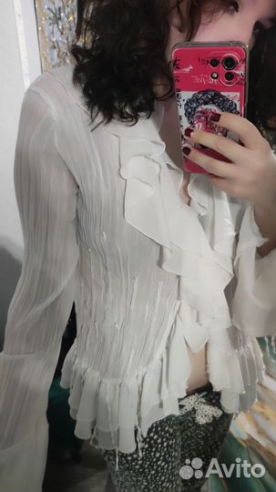 Рубашка с волнами