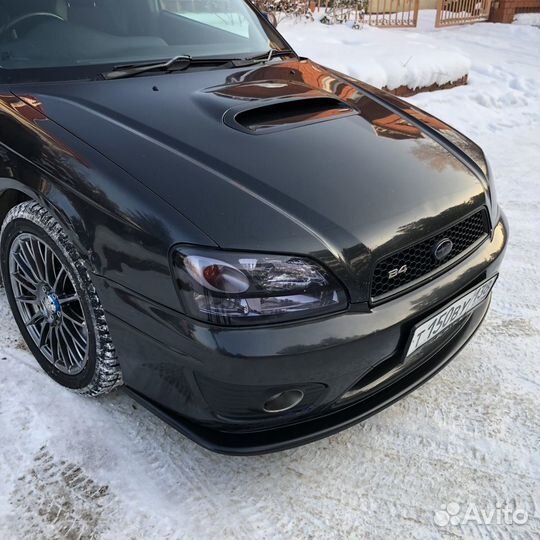Передний сплиттер, губа Subaru Legacy BE/BH 01-03
