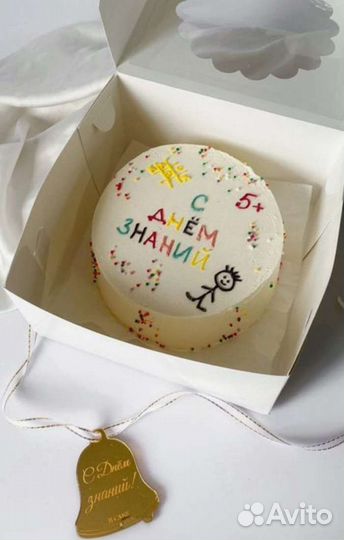 Бенто тортик 1 сентября