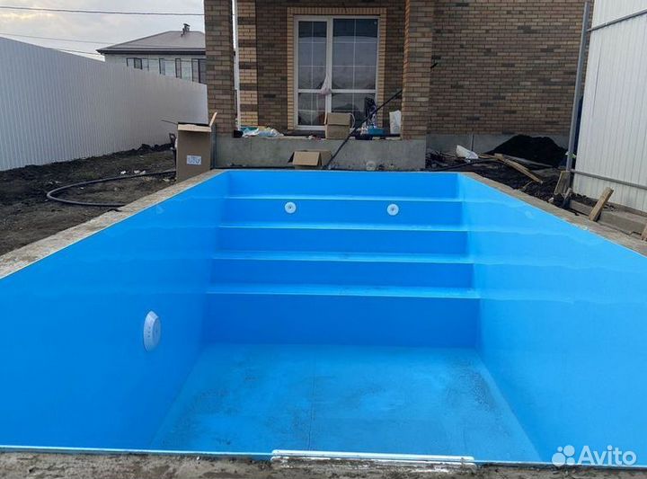 Чаша из полипропилена 5м*3м*1.5м