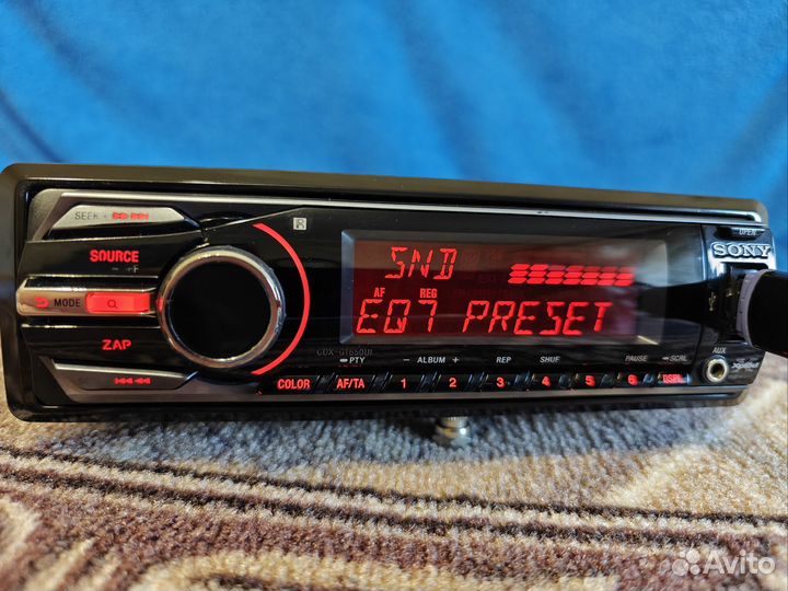 Автомагнитола sony CDX-GT650UI