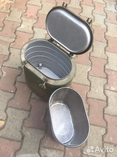 Термос военный, б/у, в хорошем состоянии