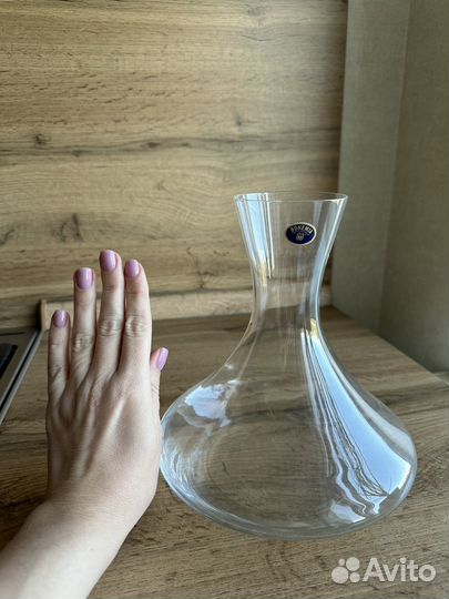 Хрустальная ваза чехия