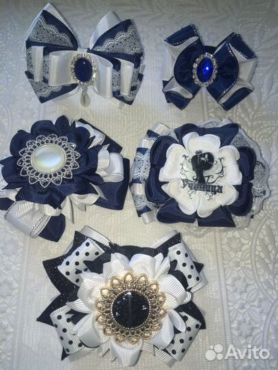 Банты школьные на 1 сентября