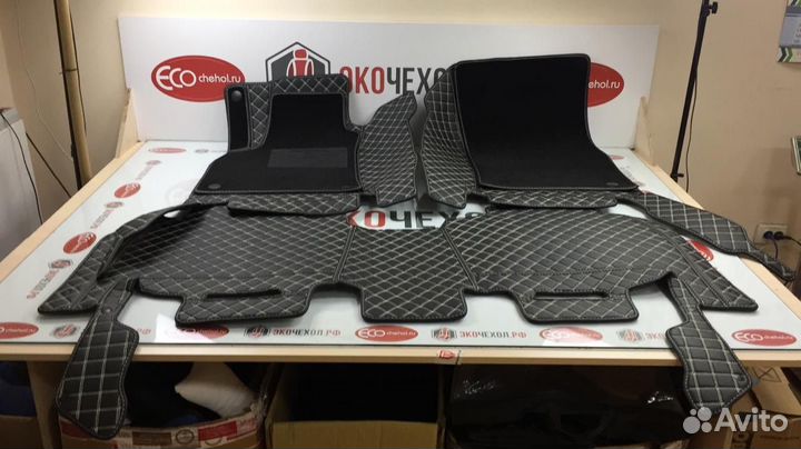 3D Коврики Hyundai из Экокожи