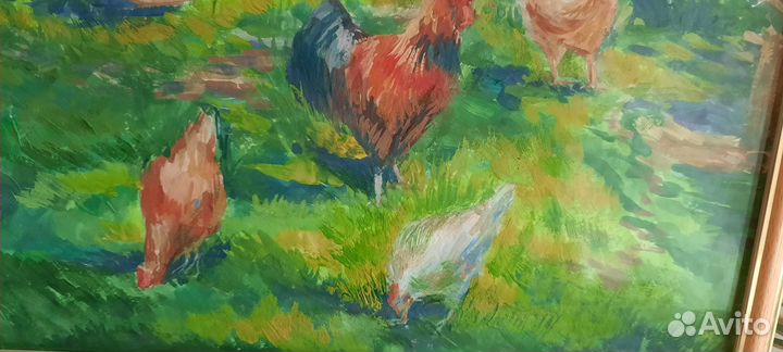 Картина гуашью 