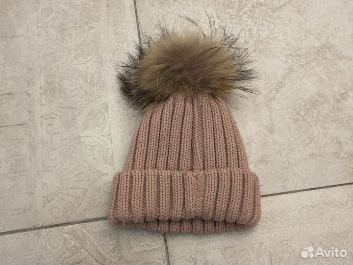 Шапка furtalk 1-2 года зимняя для девочки