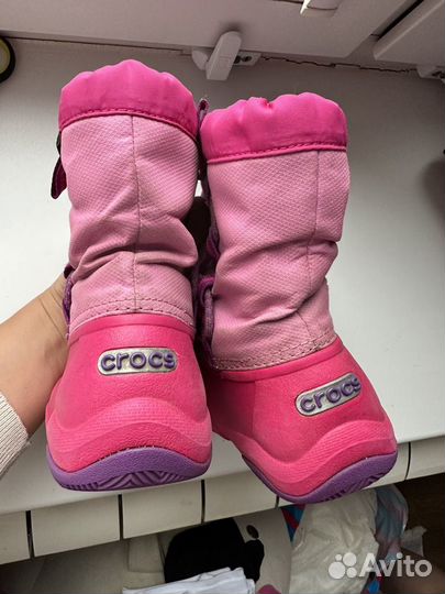 Сапоги crocs детские