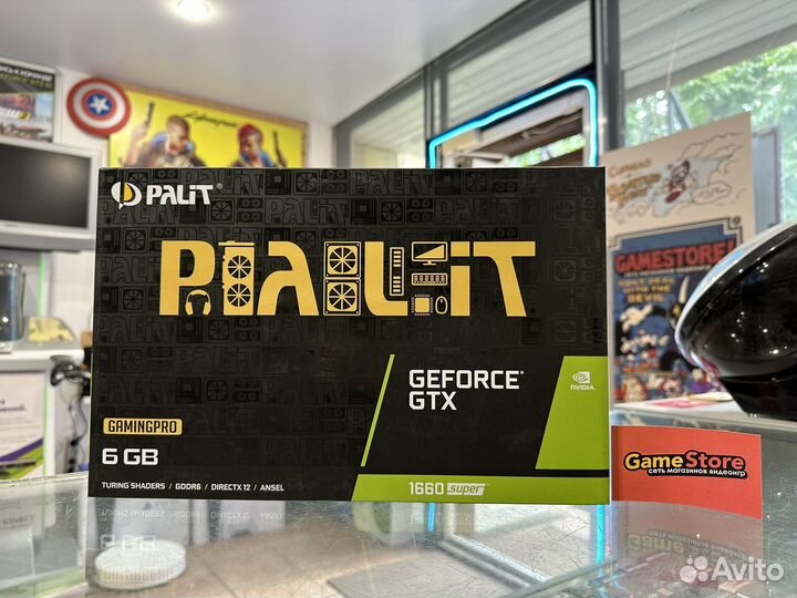 Palit GeForce GTX 1660 Super Гарантия