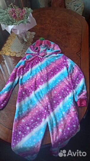 Пижама кигуруми единорог