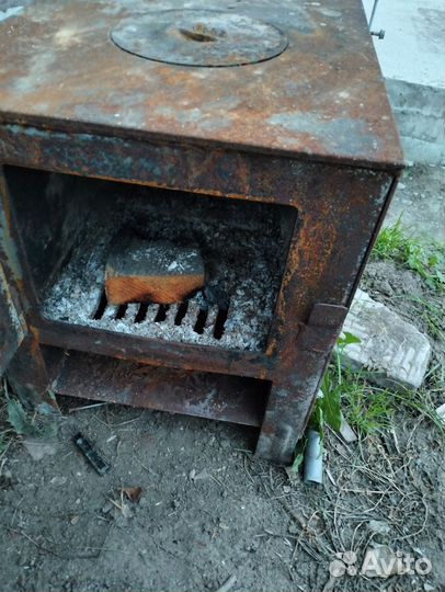 Печь буржуйка СССР