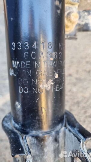 Амортизаторы chevrolet aveo