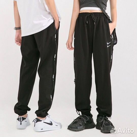 Спортивные штаны Nike y2k Черные