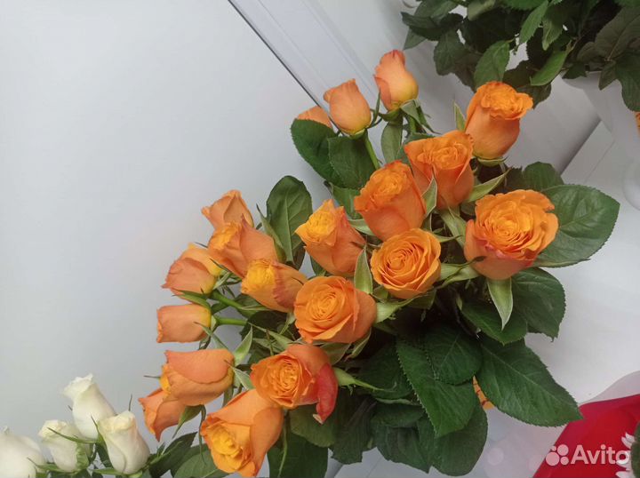 Живые цветы букеты