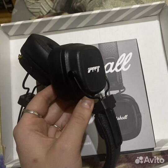 Наушники marshall major 4 черные