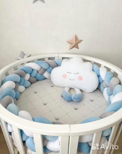 Косичка в детскую кроватку