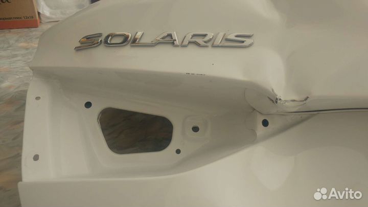 Крышка багажника Hyundai Solaris 2 (2020) от 2017г