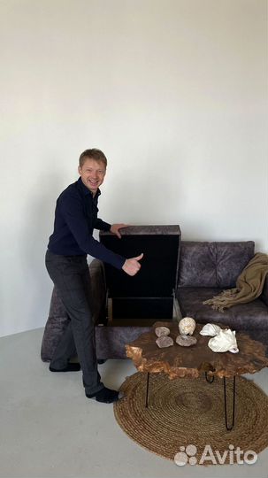 Диван с подлокотником