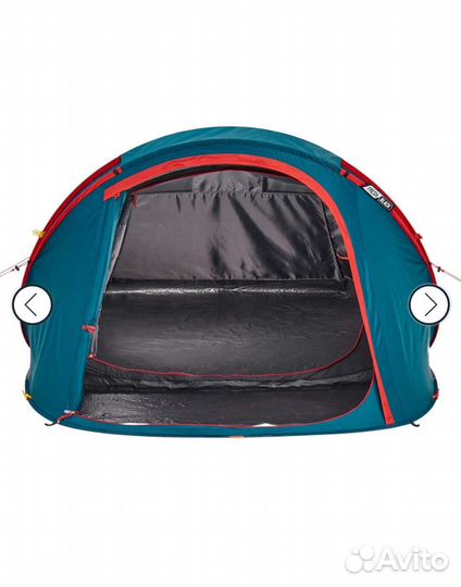 Палатка Quechua 2 Seconds Fresh&Black 2xlдля 2 чел