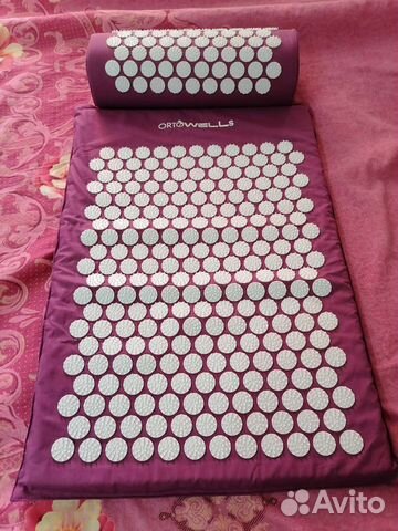 Массажный коврик Кузнецова размер68*46+валик