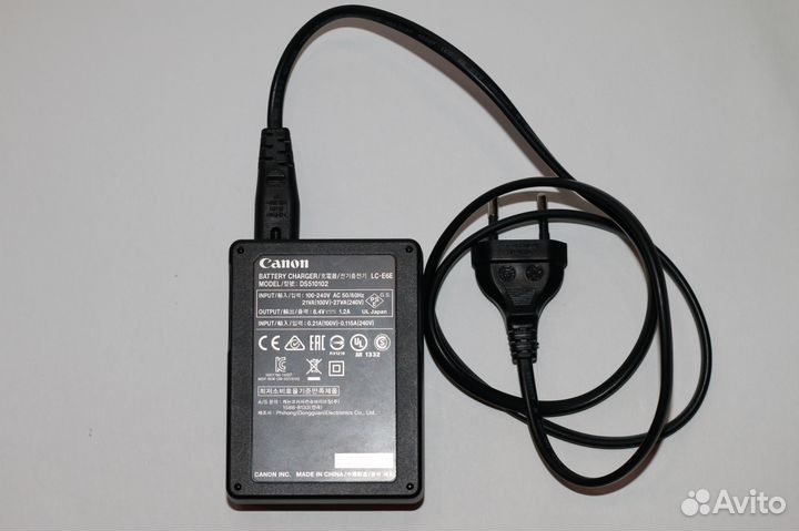 Зарядное устройство Canon LC-E6E б/у (оригинал)