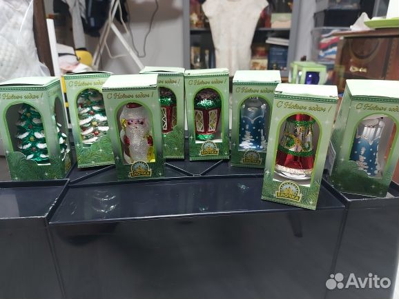 Елочные игрушки фабрики 