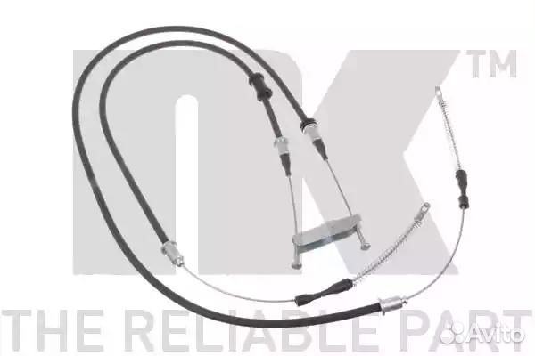 Трос стояночного тормоза daewoo nexia