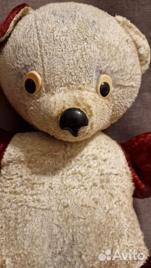Медведь плюшевый. Винтаж СССР