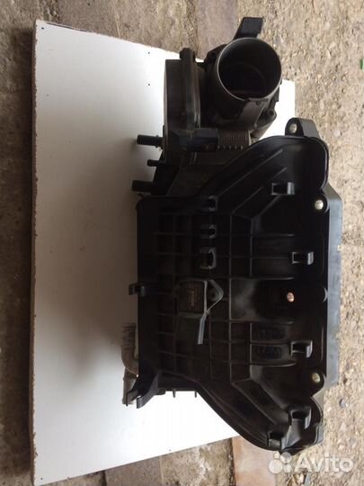 Впускной коллектор, дроссель, охладитель