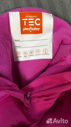 Брюки горнолыжные для девочки128