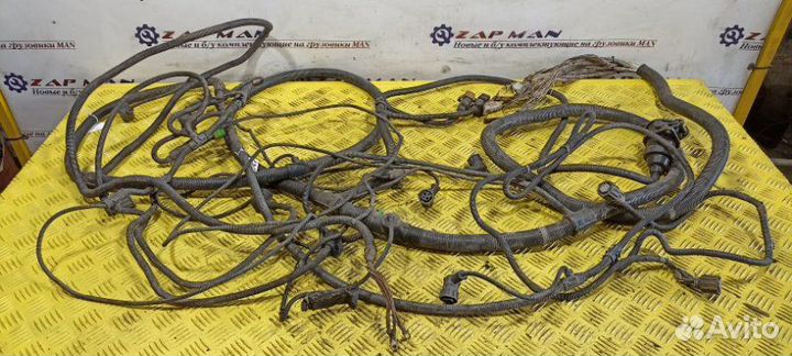 Кабельная линия; на раме правая Man Tgx