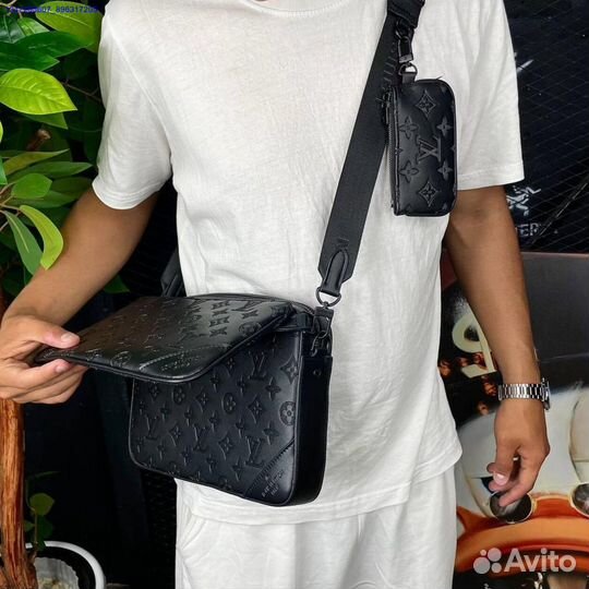 Мужская сумка Louis Vuitton Messenger (Арт.99207)