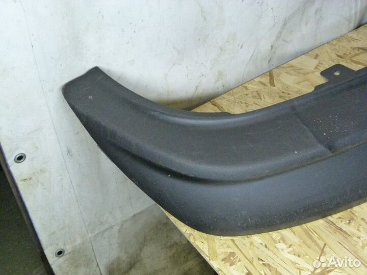 Юбка заднего бампера Kia RIO 2011-2017 (седан посл