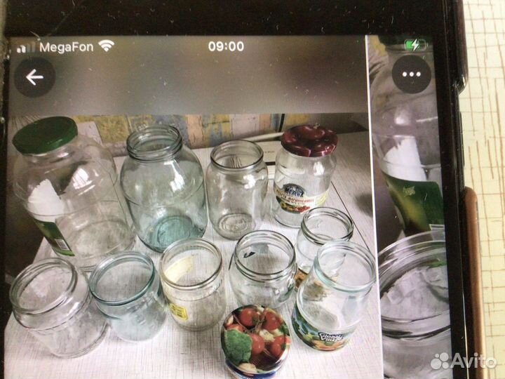 Банки стеклянные разнрго обьема