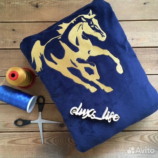 Махровый халат с именной вышивкой на заказ