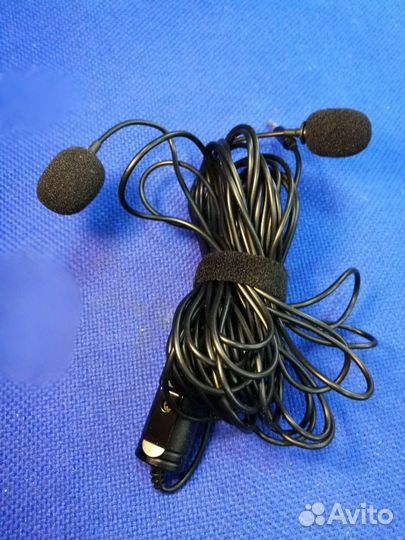 Микрофон петличный двойной Candc