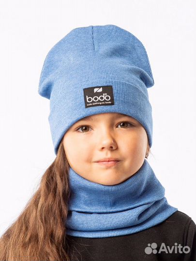 Комплект с шапкой и снудом