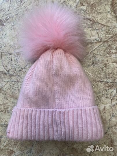 Шапка зимняя для девочки на 3-5 лет