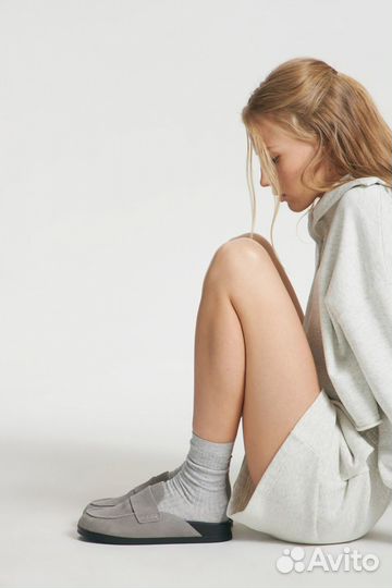 Сабо замшевые Lime новые 37