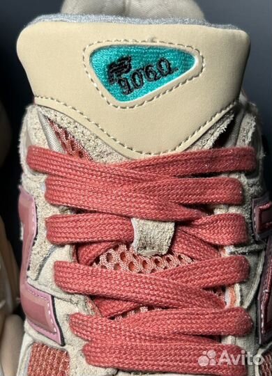 Кроссовки New Balance 9060 Cookie Pink Люкс