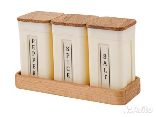 Набор контейнеров для специй Sugaramp;Spice Rosema