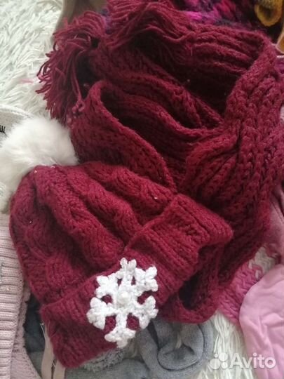 Шапки, шарфы, варежки, перчатки