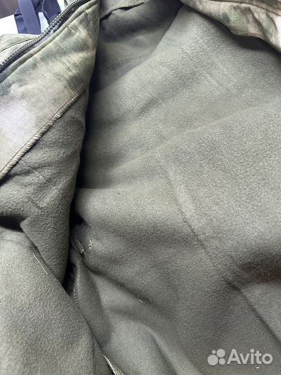 Костюм горка на флисе мох